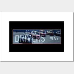 Drivers Way - Private Street Posters and Art